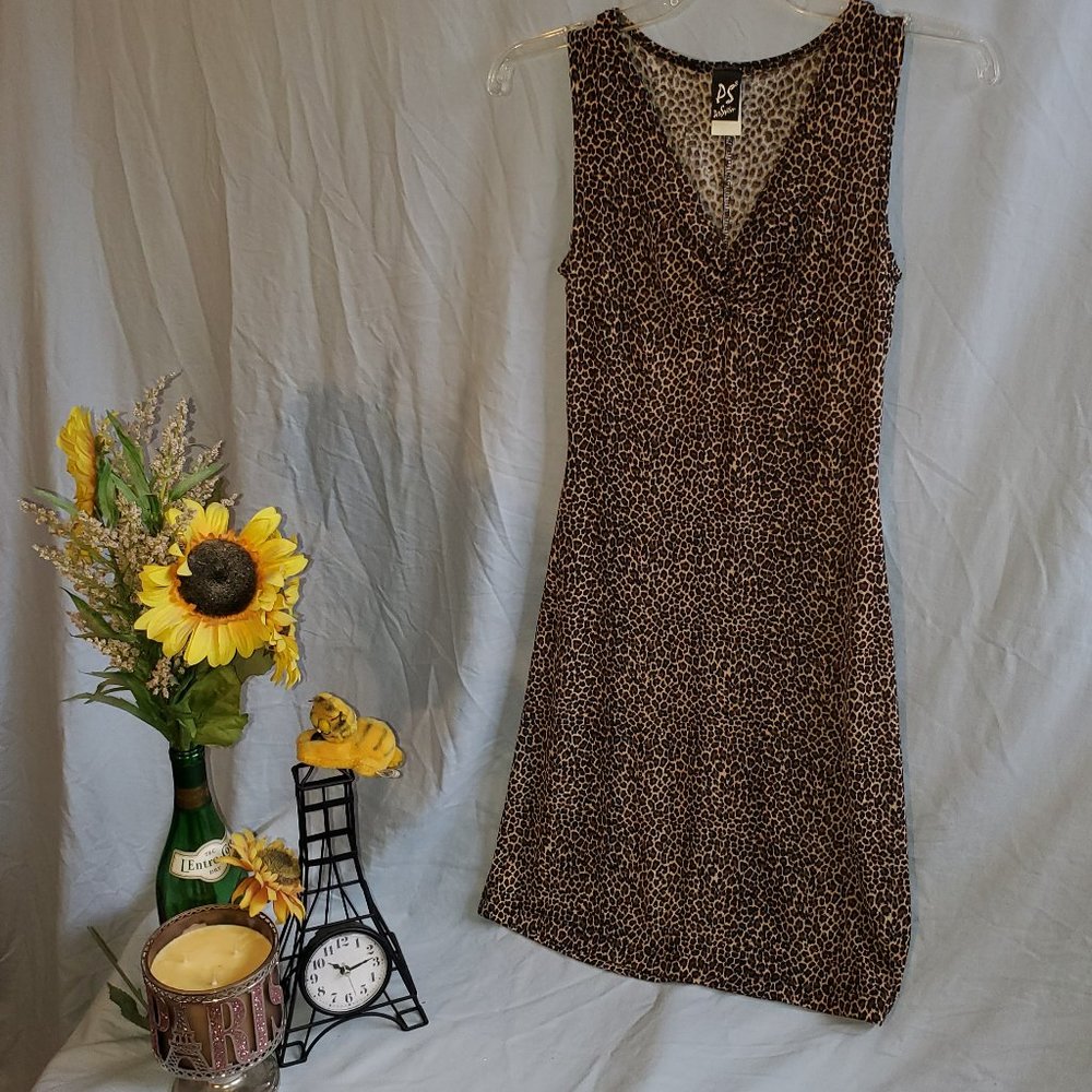 Per Seption Animal Print Tunic Size petite